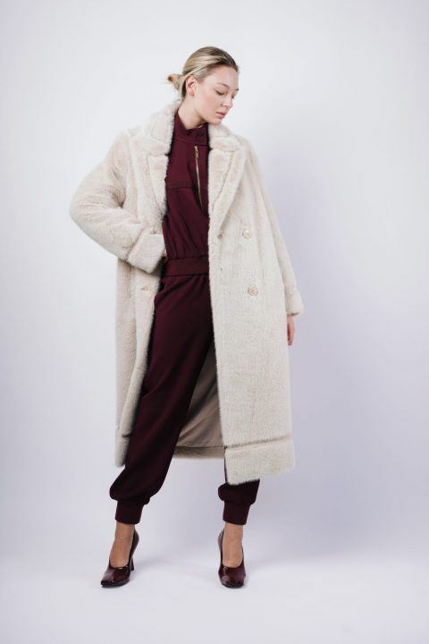 CAPPOTTO ECOPELLICCIA – TWINSET MILANO