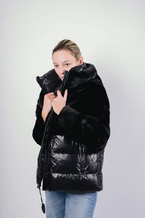 GIUBBINO ECOPELLICCIA – BLAUER