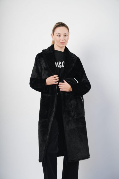 CAPPOTTO REVERSIBILE ECOPELLE – RINO & PELLE